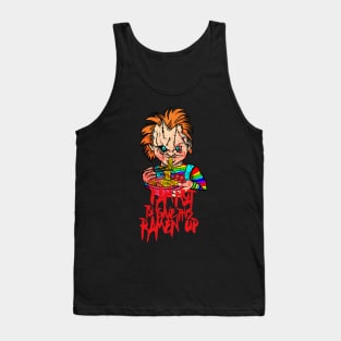 chucky eat ramen Tank Top